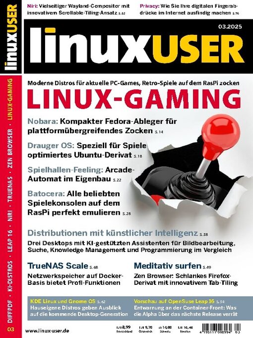 Title details for LinuxUser by Computec Media GmbH - Available